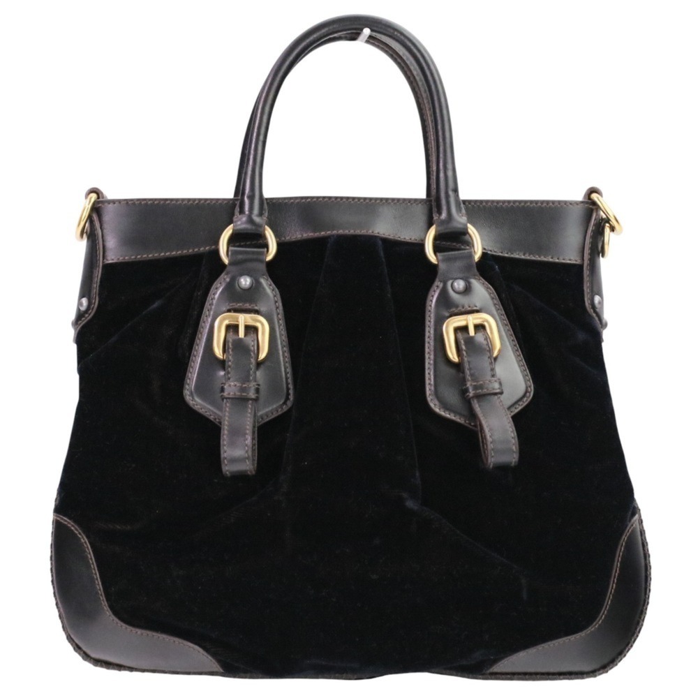 PRADA Brown Leather Shoulder Bag - Picture 2 of 15